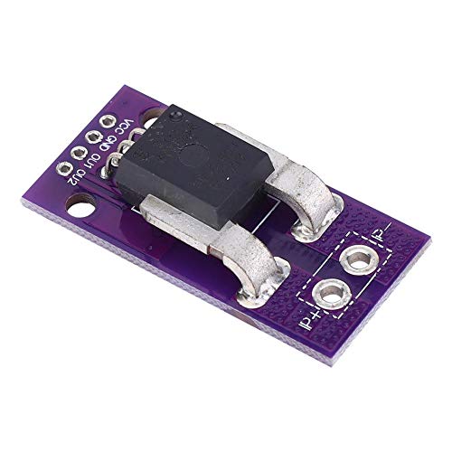 ACS758LCB-050B-PFF-T Linear Current Hall Current Sensor Module Analog Signal Output for Hall Effect Based 50A AC/DC Current Sensor Compatible with Interface