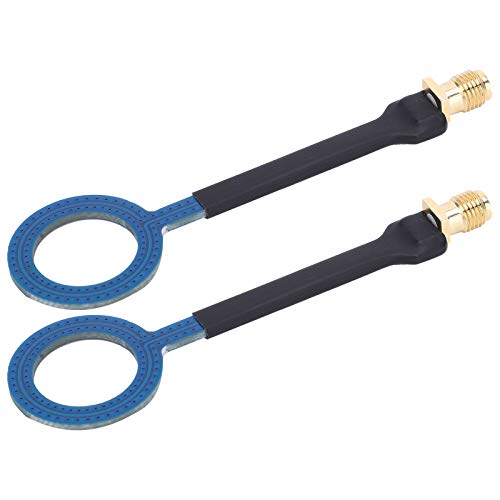 2-Piece EMC Near Field Probes and Magnetic Field Probes Set 20 mm Diameter with SMA Socket Interface 1.6 mm / 0.06 Inch