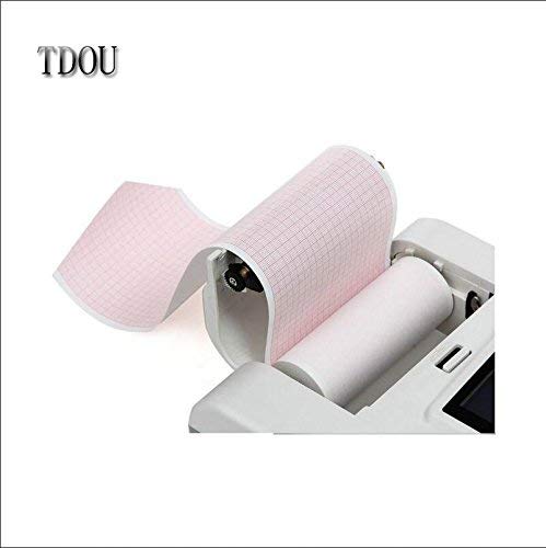 [Australia - AusPower] - TDOU Thermal paper Roll ECG Paper 110mm*20M for CE Marked Digital 12 Leads 3/6 Channel ECG Machine ECG600G Insulation Paper 