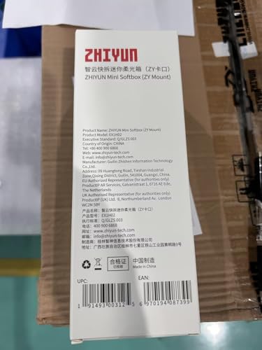 ZHIYUN Mini Octagonal Softbox ZY Mount with X100 X60 Series CX100 G60 CX50
