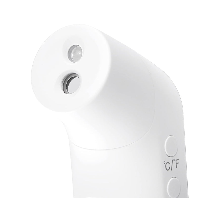 [Australia - AusPower] - Newly Released Innovo Medical Touchless Forehead Thermometer, Non-Contact Fever Alert, Termometro Digital (Snow White), (iF100B) 