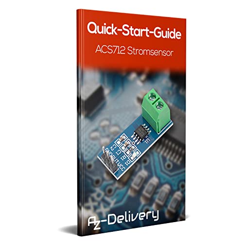 AZDelivery 3 x ACS712 20A Amp Current Sensor Range Module Current Sensor Compatible with Arduino