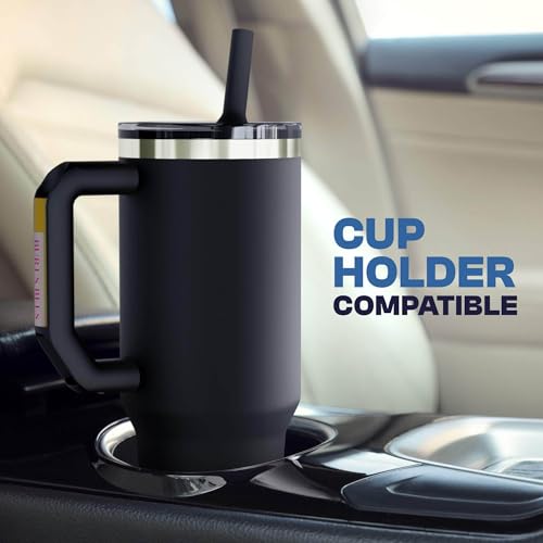 Frost Buddy Thicc Buddy 40oz Tumbler - Stainless Steel (Gunmetal Glory) Gunmetal Glory-