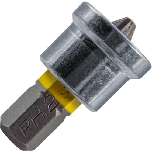 Jake Sales 1-inch #2 Phillips drywall bit with 1/4-inch shank, 10-pack for Sheetrock installation