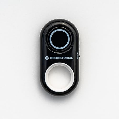 Bluetooth Shutter Remote by Geometrical Pocket Tripod Eclipse White