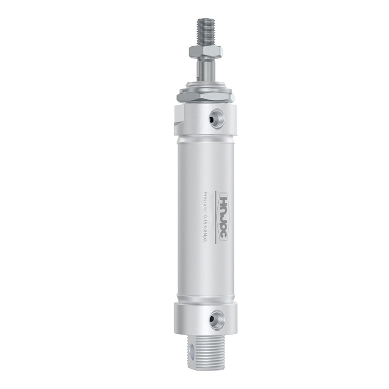 [Australia - AusPower] - MAL Mini Cylinder 25mm Bore 50mm（2 inch） Stoke Aluminum Alloy Round Small Double Acting air Cylinder MAL25x50 50mm Stroke 