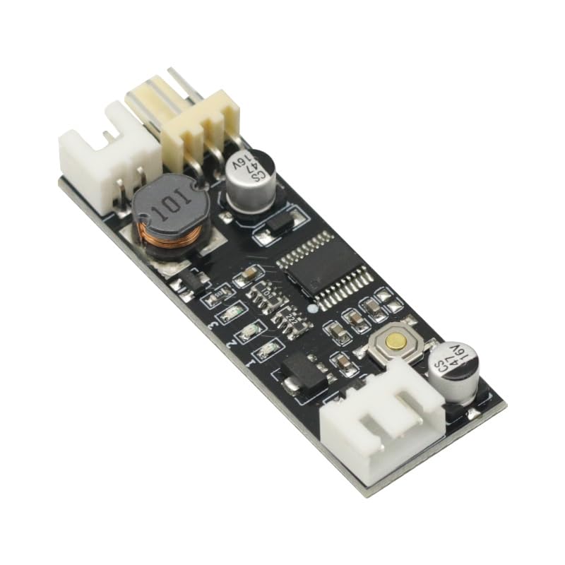 [Australia - AusPower] - Single 12V 0.8A DC PWM 2-3 Wire Fan Temperature Control Speed Controller Chassis Computer Noise Reduction Module Board 