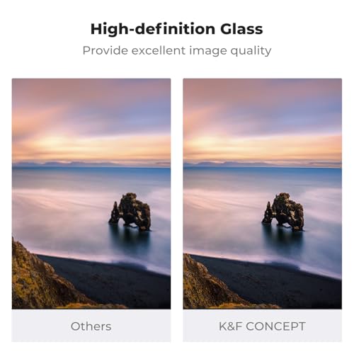 K&F CONCEPT 100x100mm Square ND2000 Neutral Density Filter ND