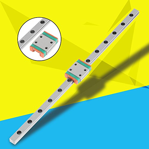 1pc LML7B Steel High Precision Miniature Linear Sliding Rail Guide Block 200mm 300mm 500mm(200mm)