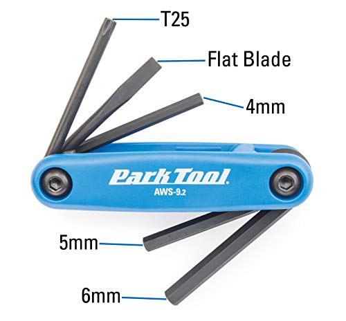 Park Tool WTK-2 essential tool kit in blue case with compact bicycle repair tools