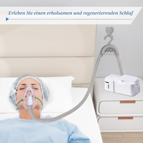 CPAP Hose Holder & Mask Holder - Universal Hose Stand for BiPAP, Fan & Sleep Apnea Devices (Bed/Wall Mounting)