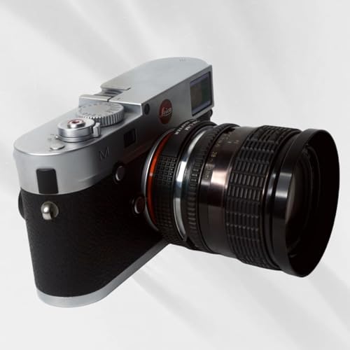PHOLSY Lens Mount Adapter Compatible with Olympus OM Lens to Leica M Camera Olympus OM to Leica M