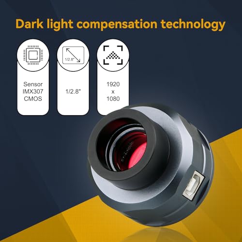 SVBONY SV105 Telescope Camera, 1.25" IMX307 CMOS Color Eyepiece Camera Camera Only