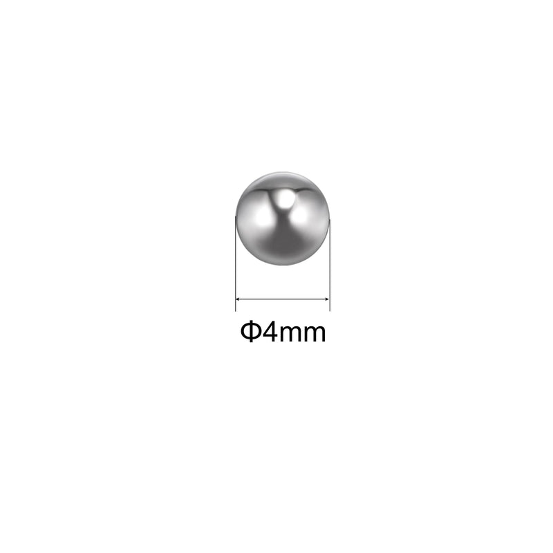 [Australia - AusPower] - uxcell 1000pcs 4mm 201 Stainless Steel Bearing Balls G200 Precision 