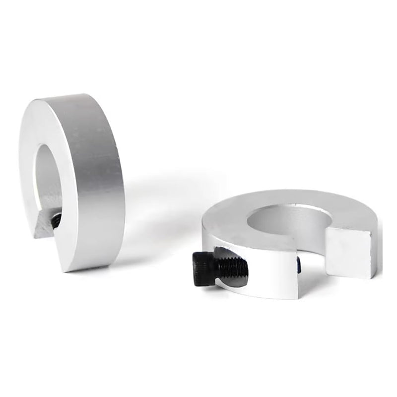 [Australia - AusPower] - 4PCS SBR20 20mm Linear Rail Stop Collars Aluminum Alloy Shaft Limit Fixing Rings CNC Parts Tool Linear Rail Shaft Stop Collars For SBR20 4 