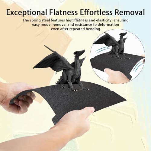 IdeaFormer Double Side PEI Sheet 235x235mm PEI Build Plate for Creality K1 / K1C / Ender 3 S1 / Ender 3V3 / Ender5 S1 etc.