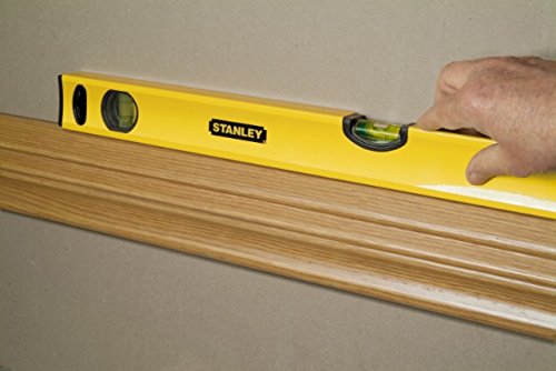 Stanley STHT1-43105 Classic Spirit Level 100 cm Length Horizontal / Vertical Level Shock Absorber Accuracy ±0.5 mm/m