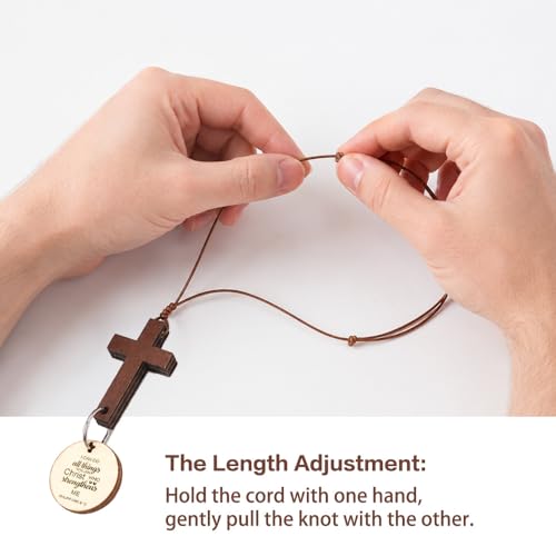I Can Do All Things Through Christ Car Cross Hanging Accessories Bible Verse Rearview Mirror Decoration Christmas Christian Religious Gifts for Men Women New Driver Christian Car Accessories I can do all things through christ