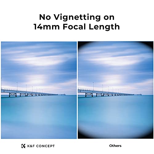 K&F CONCEPT 37mm ND1000 (10-Stop Fixed Neutral Density Filter) Lens Filter