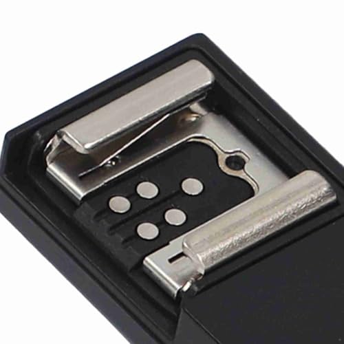 Hot Shoe Splitter Dual Flash Bracket Mount for SLR Camera, I-TTL Compatible Extension Bar for Camcorder Video Light Rig Accessories