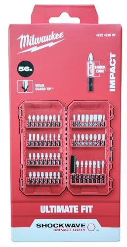 Milwaukee 4932492006 Shockwave 56 Piece Impact Duty Bit Set