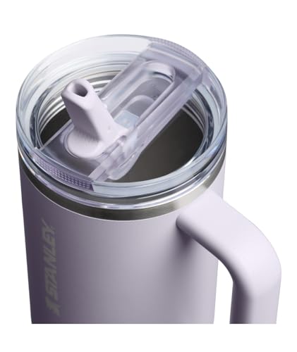 STANLEY Quencher ProTour Flipstraw Tumbler, 40 oz, Purple Dust 40 Ounces