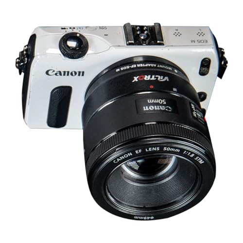VILTROX EF-EOS M AF Lens Mount Adapter, EF EF-S Lens to Canon M Mount Camera EF-M AF Mount Adapter