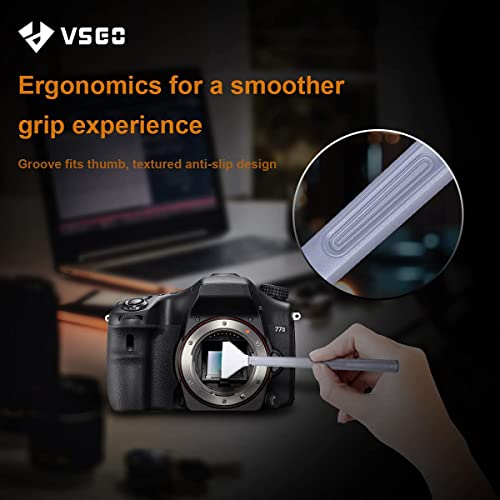 VSGO 24pcs Full-Frame Camera Sensor Cleaning Kit, Sensor Cleaning Swabs, Compatible with DSLR & SLR Digital Cameras (V-S03-24) D186751