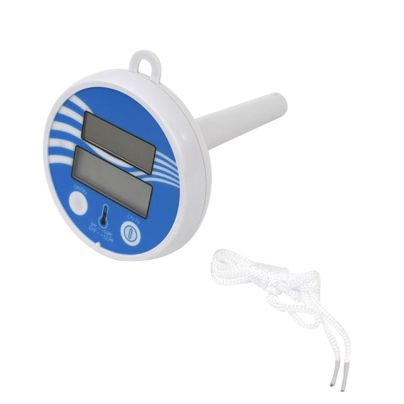 [Australia - AusPower] - Pool Thermometer Floating Easy Read - Digital Thermometer Wireless Water Temperature Gauge - Solar Water Temp Gauge for Hot Tub, Pond, Lake - Inground or Above Ground Swimming Pool Accessories 