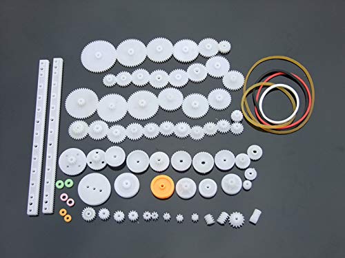 [Australia - AusPower] - 75 Type Plastic Crown Gear Single Double Reduction Gear Worm Gear (Original Version) 