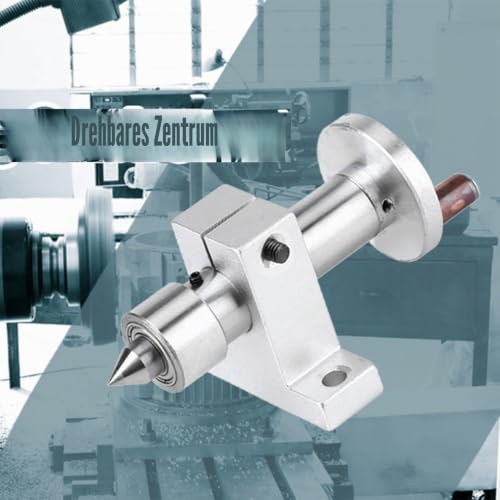 Ausla Live Center Double Bearing Tailstock Lathe | Centring point, rolling core, double turning centre, for mini lathes