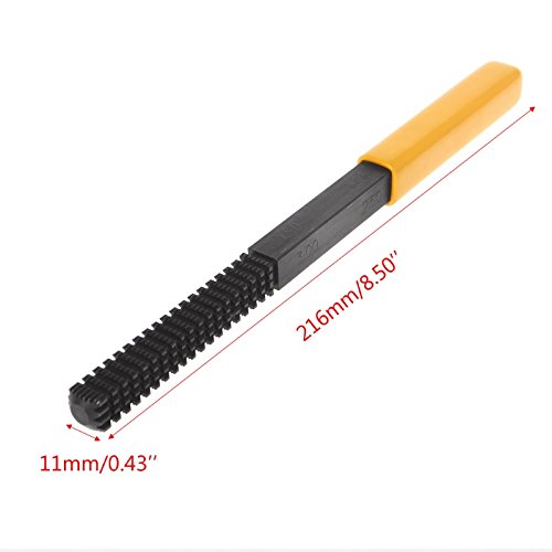 [Australia - AusPower] - External Thread Restoration File, Thread Recovery File Metric System Thread File Repair Tool, 0.75 1.0 1.25 1.5 1.75 2.0 2.5 3.0 mm, Suitable for Left or Right Thread 