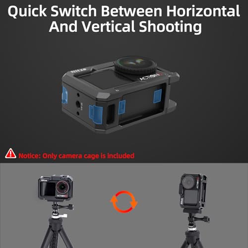Nitze Cage for DJI Osmo Action 5 Pro/Action 4/3 - T-D03A