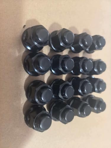 16Pcs Black Wheel Lug Nuts Replacement for 2016-2026 Can-Am UTV Defender HD5 HD8 HD9 HD10, Maverick Trail 800 1000 Sport Front or Rear & Commander UTV