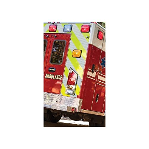 6" Wide x 10' Feet Long of 3M Fluorescent Yellow Green Reflective Hazard Warning Emergency Vehicle Safety Marking Tape 983-23-6