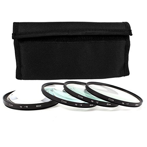7 Piece 40.5mm Filter Set Includes 3 PC Filter Kit (UV-CPL-FLD) and 4 PC Close Up Filter Set for Sony ZV-E10, Alpha A5000, A5100, A6000, A6300, A6500, NEX-5TL, NEX-6 Camera with 16-50mm E-Mount Lens