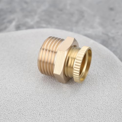 2pcs 3/8"BSPP Male Thread Air Compressor Drain Valve 9mm ID Brass
