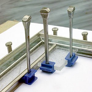 Horseshoe Nails (100 Nails) & Lead & Glass Stop Blocks (2 Bags)