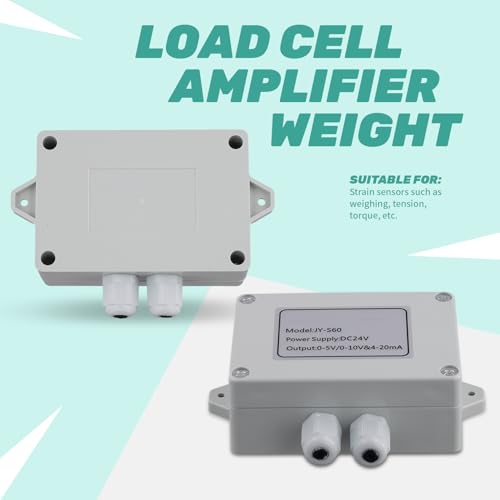 Weighing Transmitter 12-24V Load Transmitter Amplifier Load Cell Amplifier Weight Sensor Amplifier Load Cell Converter