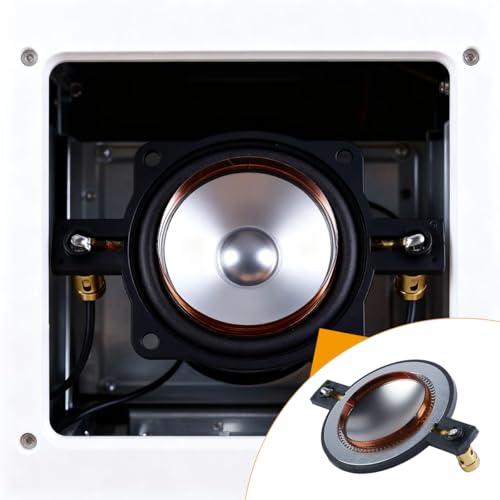 44mm Titanium Diaphragm Voice Coil for Professional Tweeter Speakers, Speaker Accessory