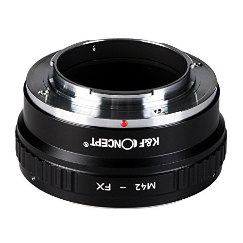 K&F CONCEPT Lens Adapter M42 to Fuji X Compatible with M42 Mount Lens to Fujifilm Fuji X-Series X FX Mount Mirrorless Camera Body