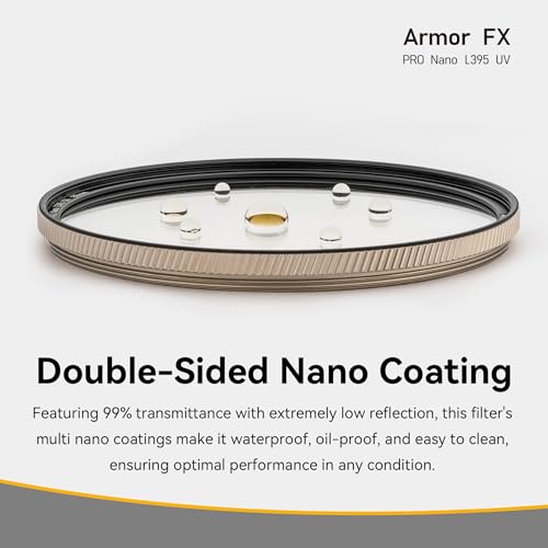 NiSi - 39mm Armor FX L395 UV - Impact-Resistant Lens Protection Filter