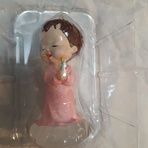 MARY'S ANGELS - 3RD - ROSEBUD - DB - HALLMARK ORNAMENT