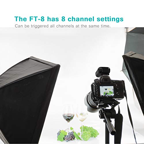 Wireless Flash Trigger 2.4 GHz with Transmitter and Receiver for Canon Flash Trigger Set