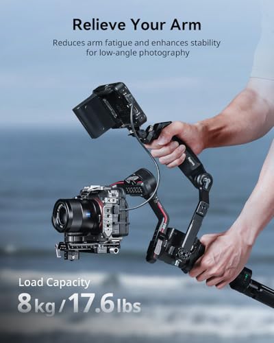 SmallRig Sling Handle Gimbal Handgrip for DJI RS, 180° Adjustable Grip Gimbal Handle