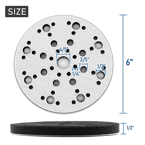 RUIHONGV 6-inch interface pad for Festool 150 random orbital sanders, sanding disc backing pad