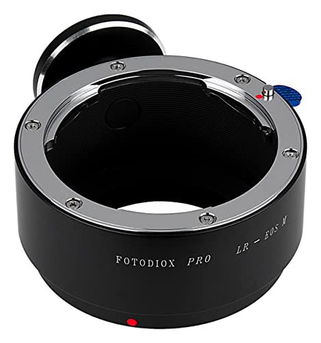 Fotodiox Pro Lens Mount Adapter - Leica R SLR Lenses (ROM, One-Cam, Two-Cam, and Three-Cam) to Canon EF-M Camera Body Adapter, fits EOS M Digital Mirrorless Camera