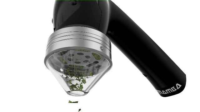 Mamba Lite Electric Seed Grinder, USB-C Rechargeable Spice Mill, Gray 0.75g