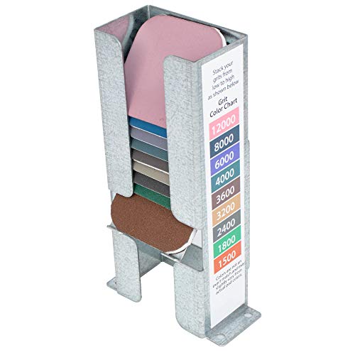 2 inch Micro-Mesh Soft Touch Sanding Pads with Steel Dispenser by Peachtree Woodworking Supply