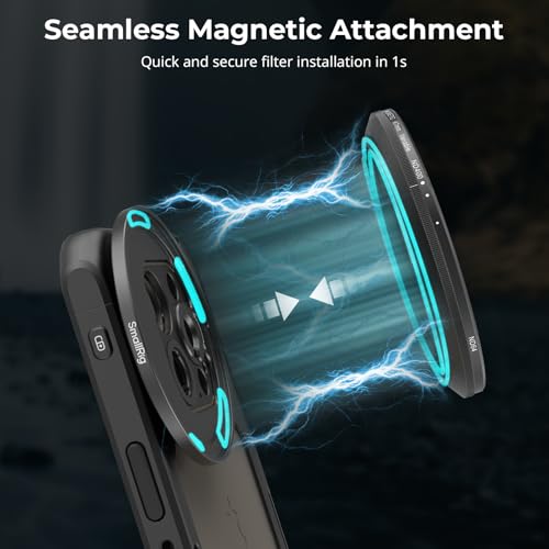 SmallRig Magnetic 67mm VND Filter ND64-ND400 (6-9 Stop) for Phone - 5169 VND ND64-ND400 (6-9 Stop)+Threaded Ring